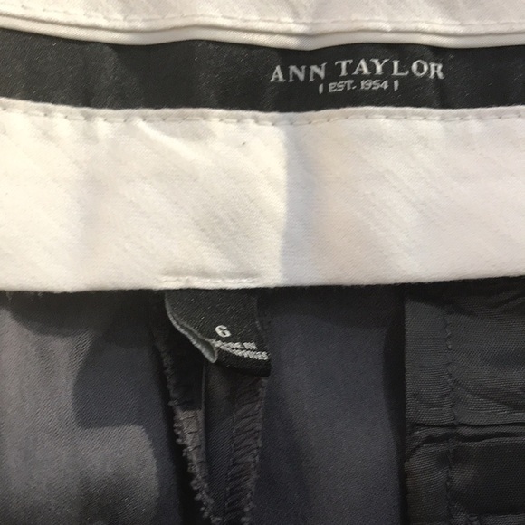 ANN TAYLOR Gray Wide Leg Pants Size 6 - Picture 5 of 6
